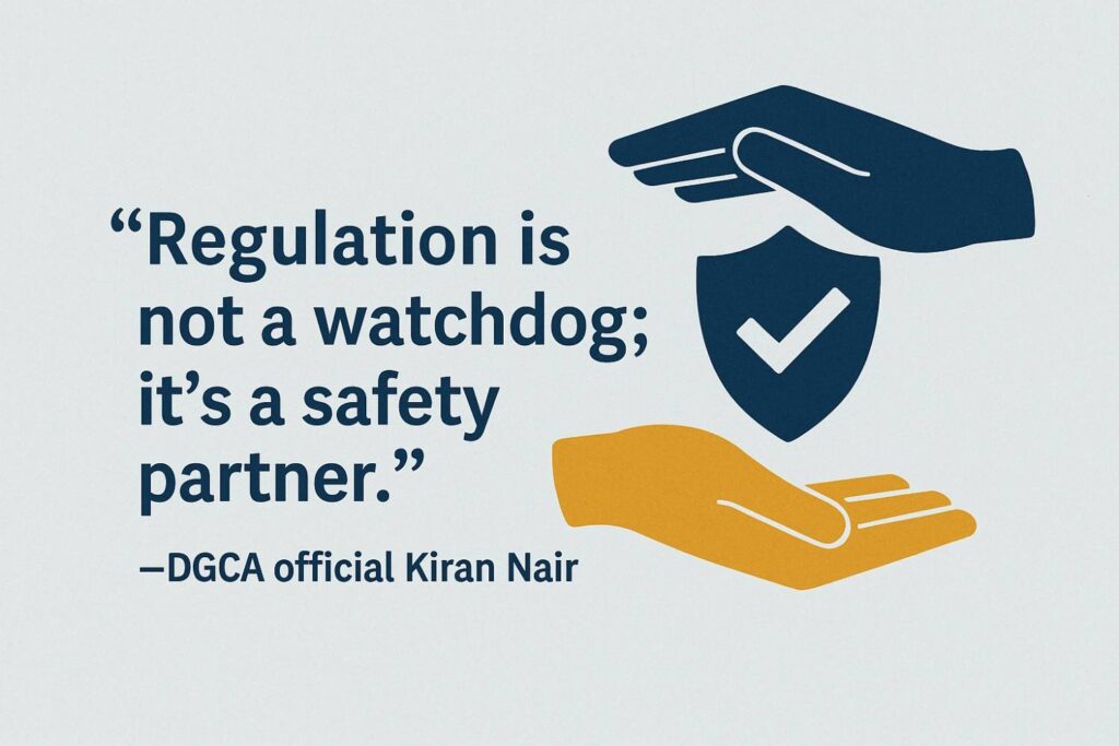 Regulation is not a watchdog; it’s a safety partner.