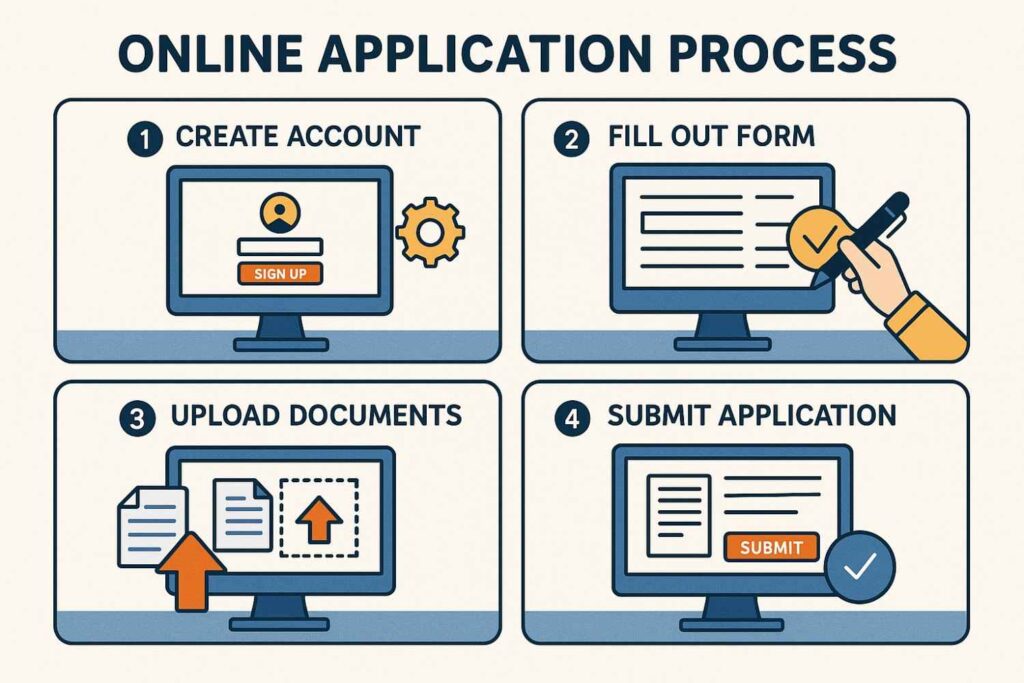 Online Application Process (Step-by-Step Guide)
